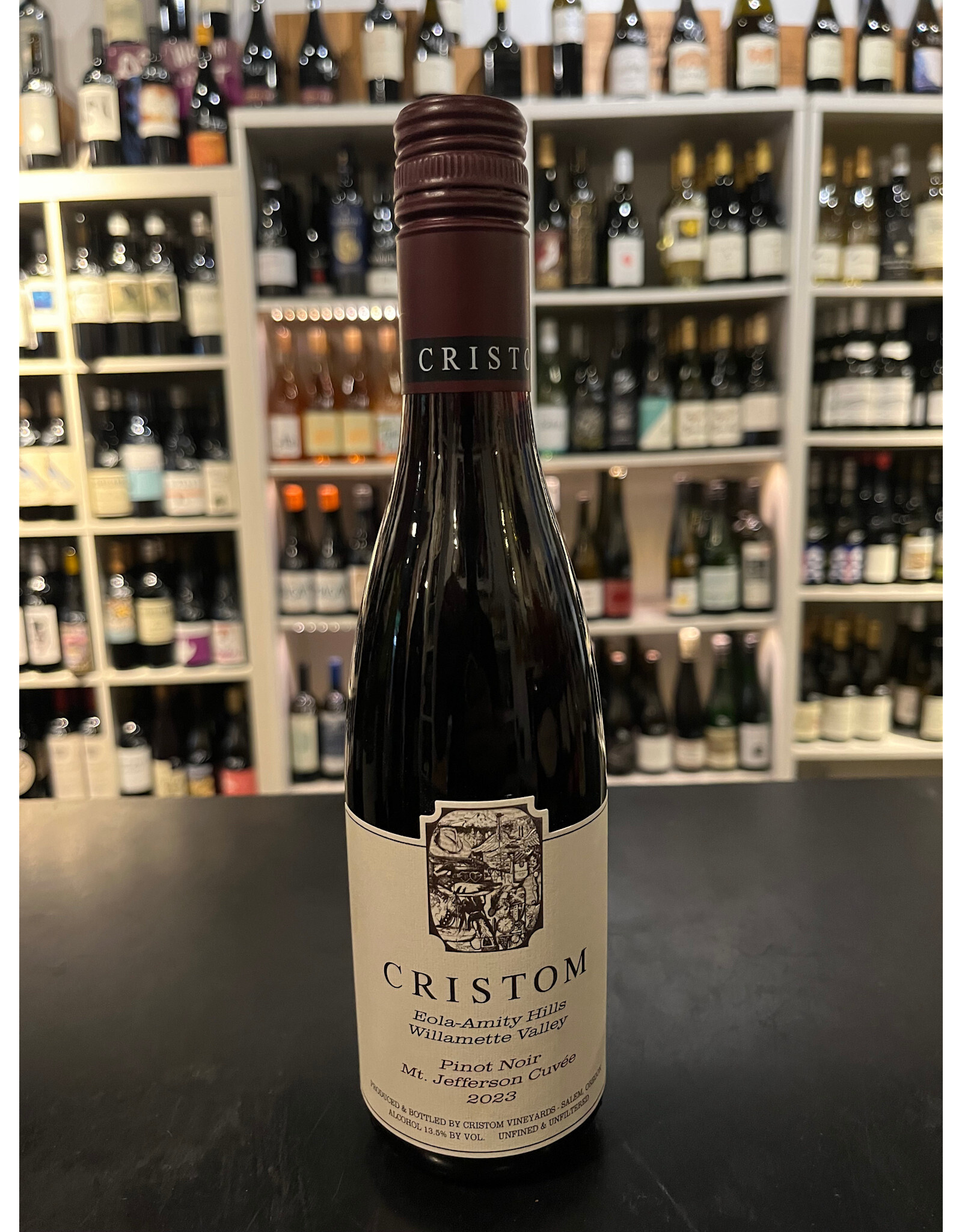 Pinot Noir, Willamette Valley, Mt. Jefferson Cuvee, Cristom 2023 (375ml)