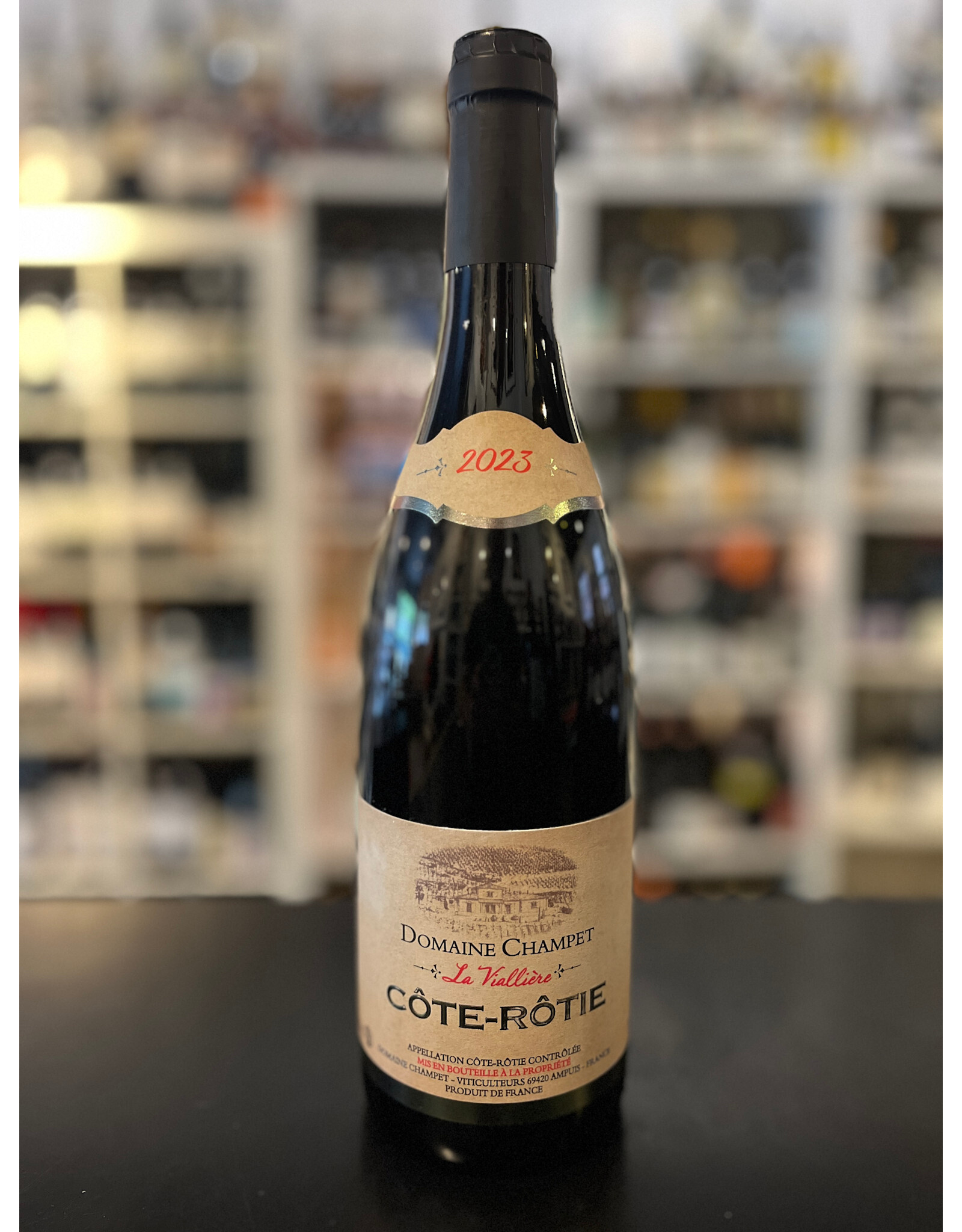 Cote-Rotie, La Vialliere, Domaine Champet 2023