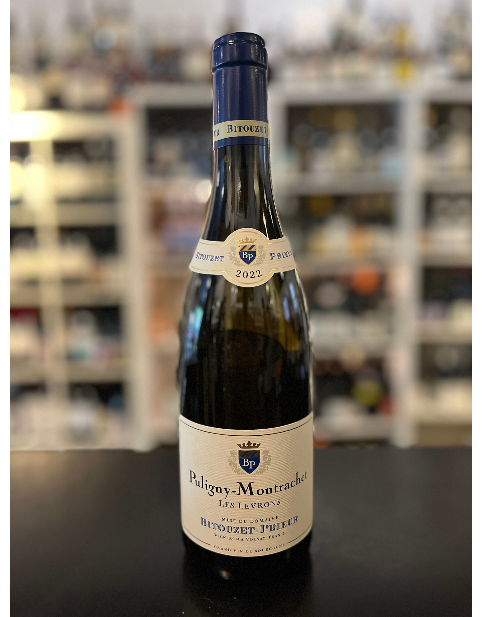 W Burgundy, Puligny-Montrachet, 'LES LEVRONS,' Bitouzet-Prieur 2022