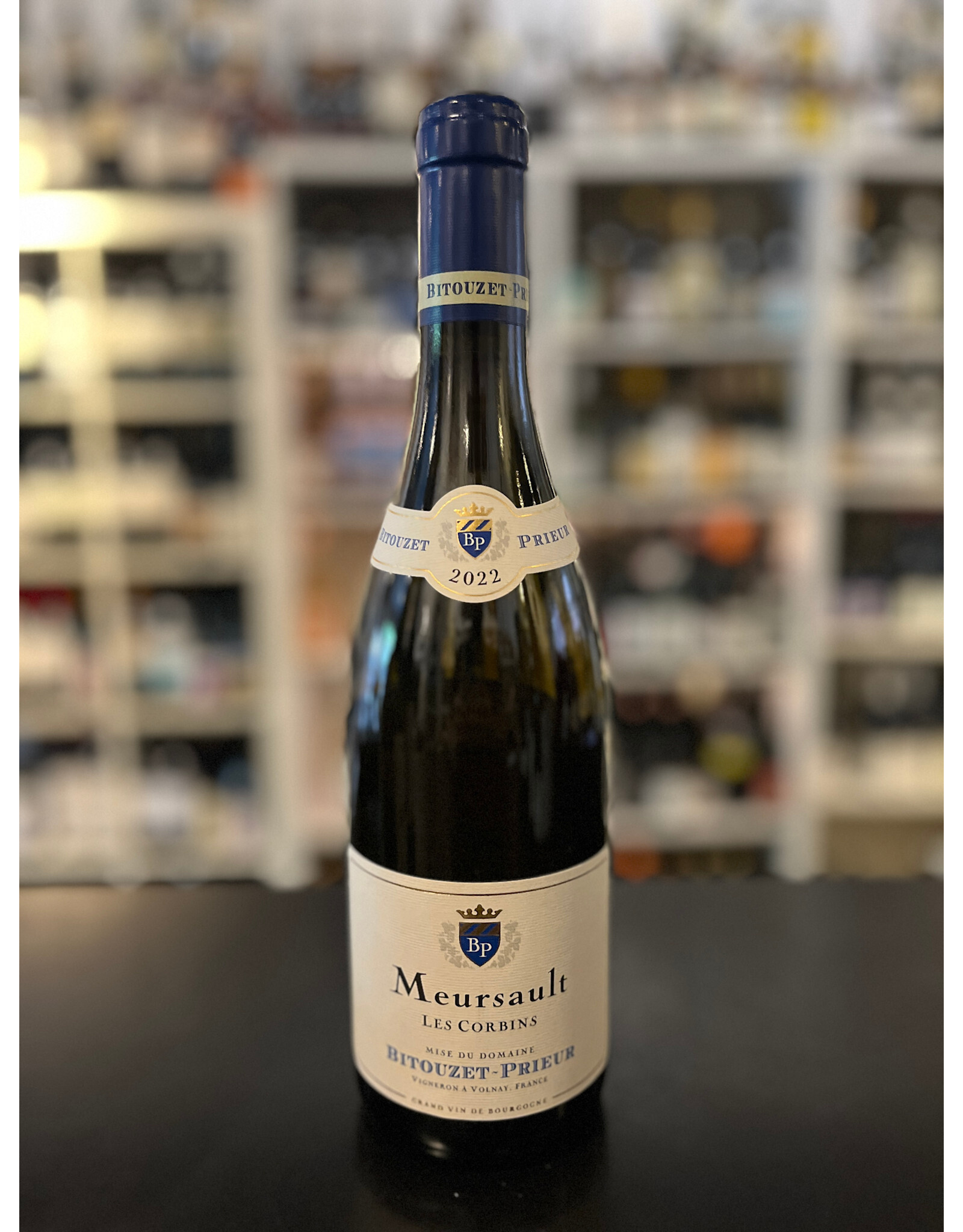 W Burgundy, Meursault, 'LES CORBINS,' Bitouzet-Prieur 2022