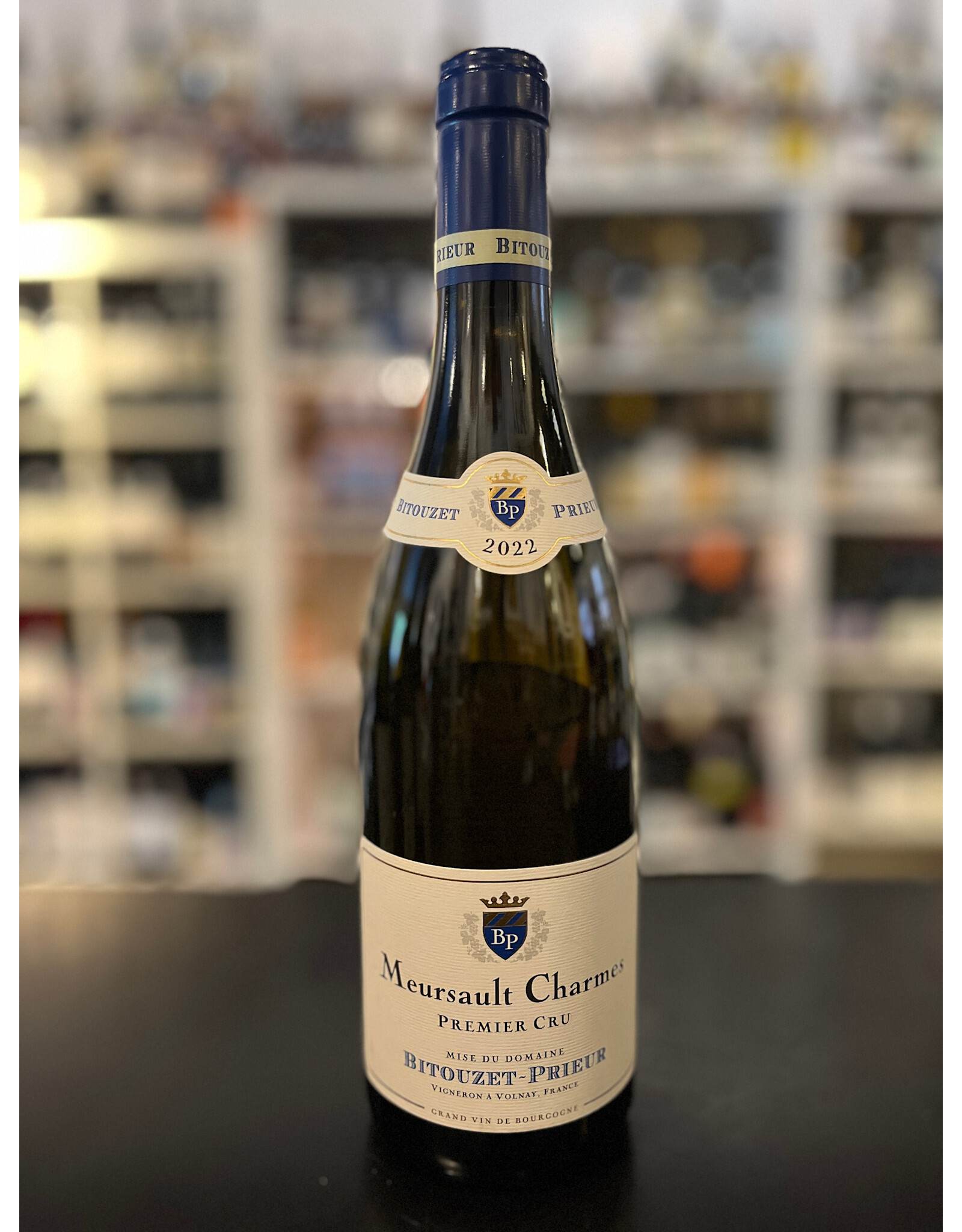 W Burgundy, Meursault Charmes 1er Cru, Bitouzet-Prieur 2022