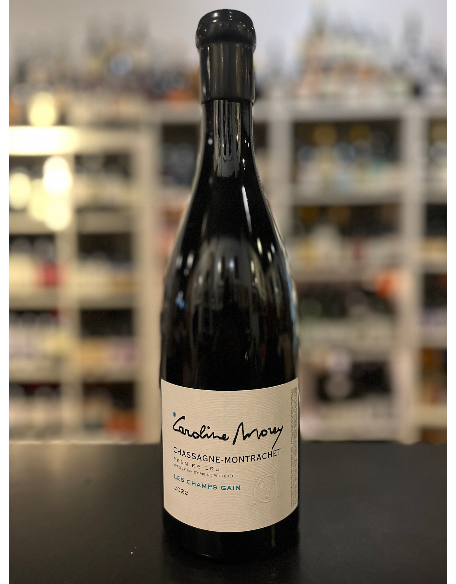 R Burgundy, Chassagne-Montrachet 1er Rouge, CHAMPS GAINS, Caroline Morey 2022
