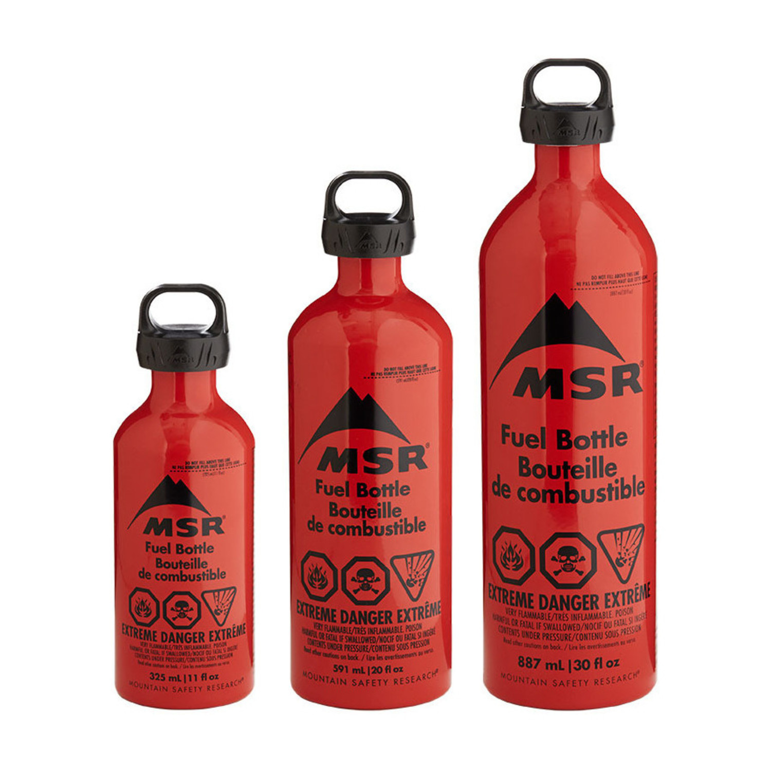 USED】MSR Fuel Bottle Millitary 30oz-