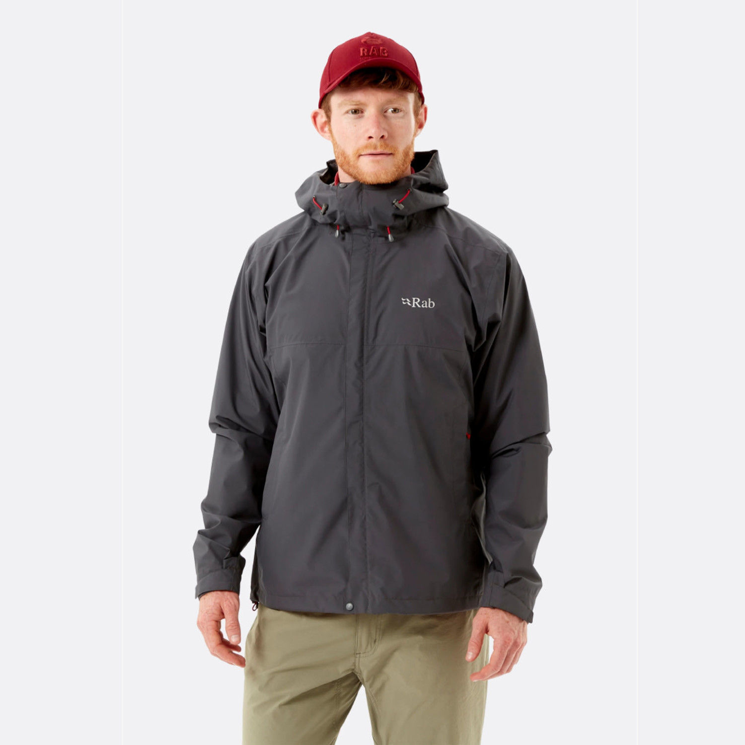 Rab Downpour Eco Jacket Men s M Firecracker