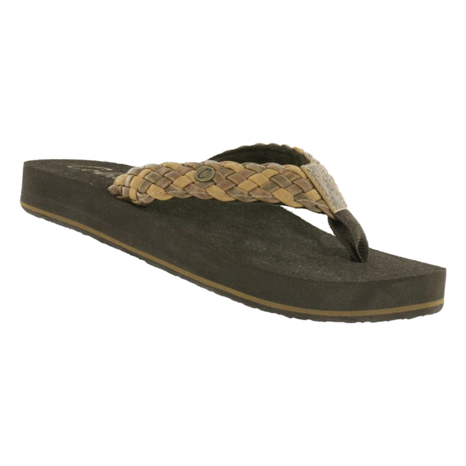 Cobian Women s Braided Bounce Flip Flop Sandal True Outdoors