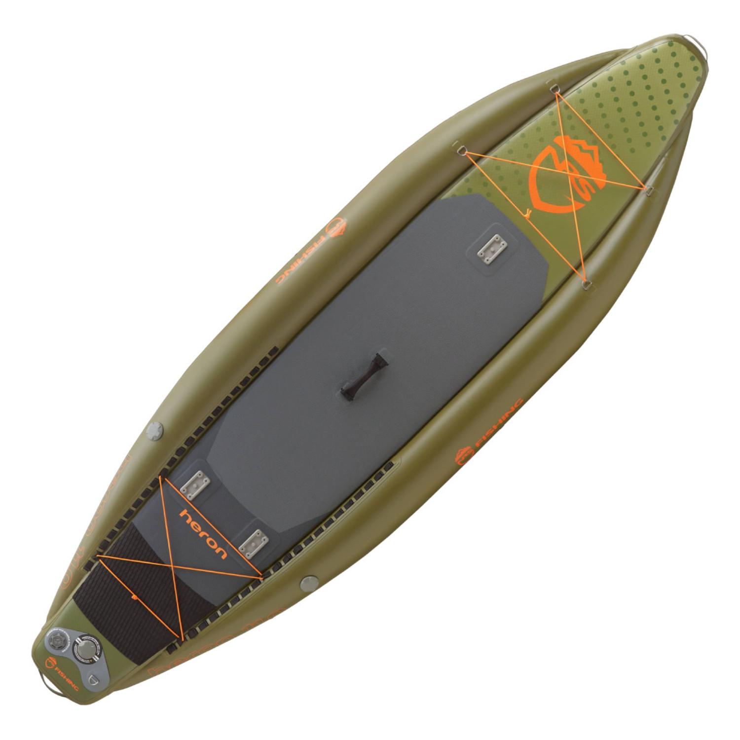 NRS Heron Fishing Inflatable SUP Board (Discontinued) - True Outdoors