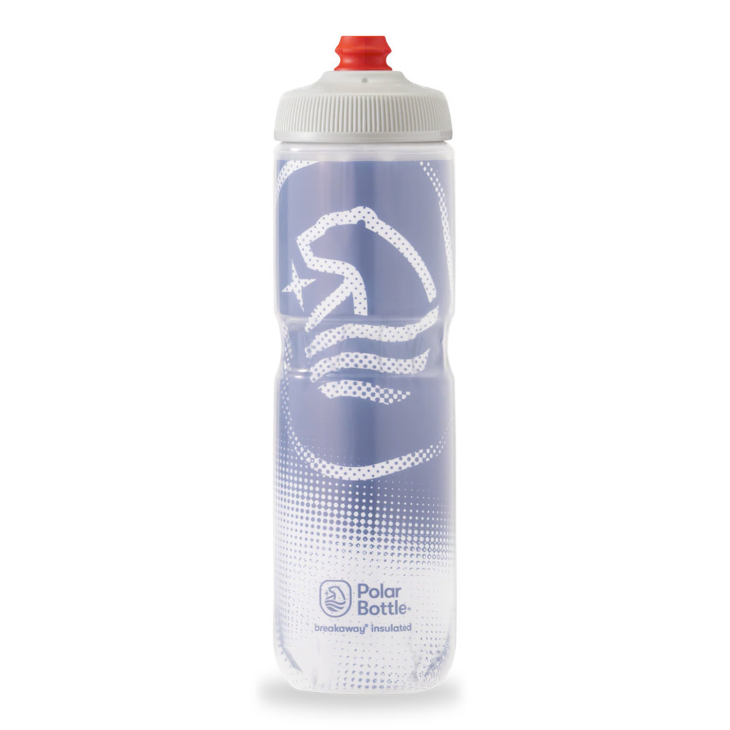 Polar Breakaway Insulated 24oz Water Bottle Surge Jersey Knit Charcoal or  White