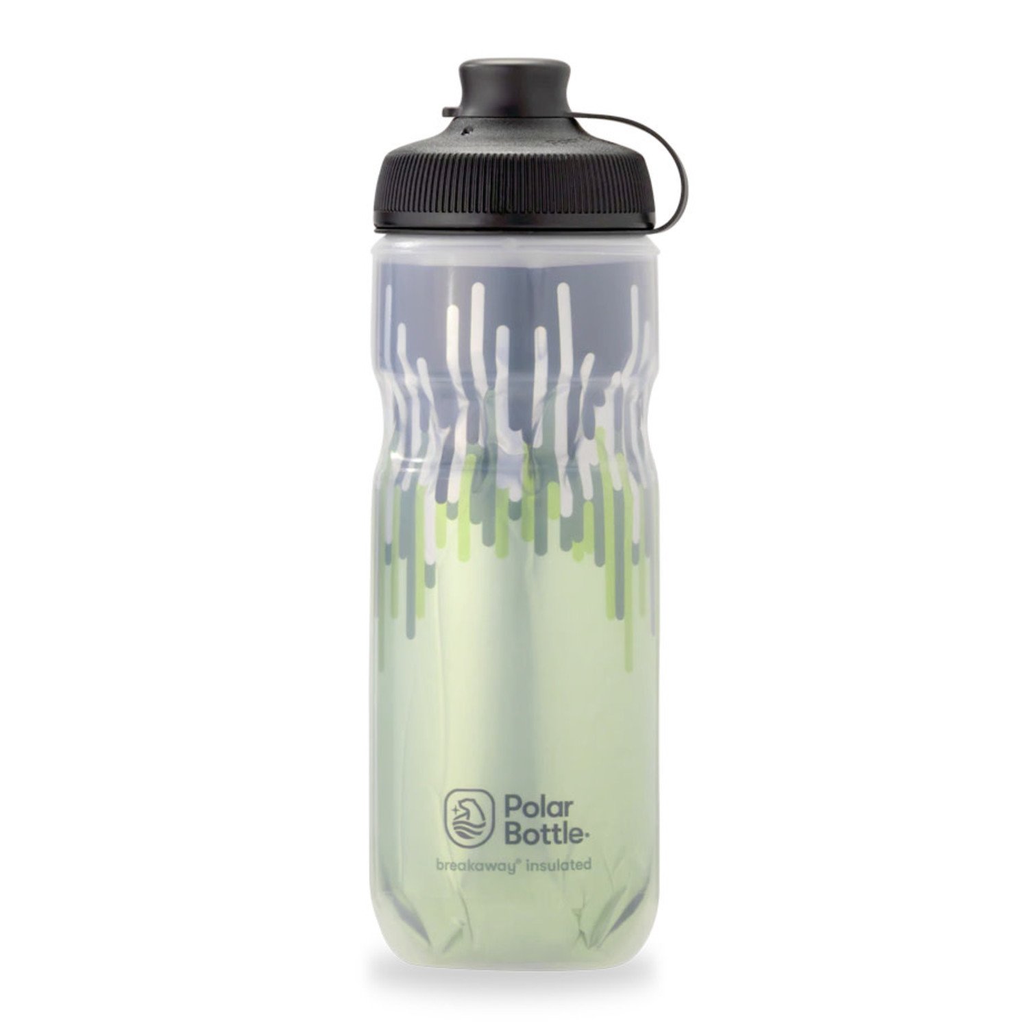 Polar Breakaway Muck Insulated Zipper Water Bottle - 12oz, Moss/Desert