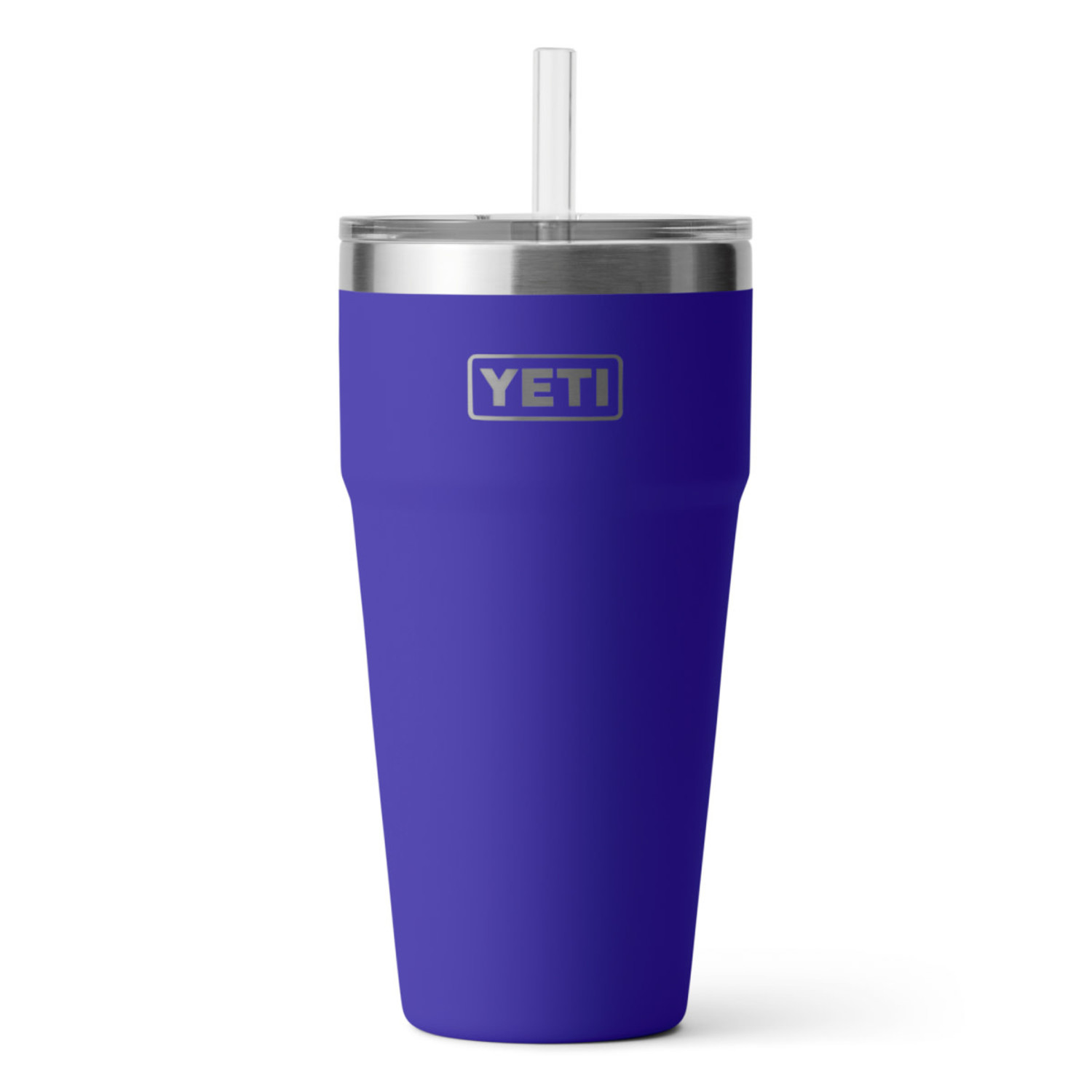 Yeti Rambler 26 oz Stackable Cup with Straw Lid - Navy Blue – shop