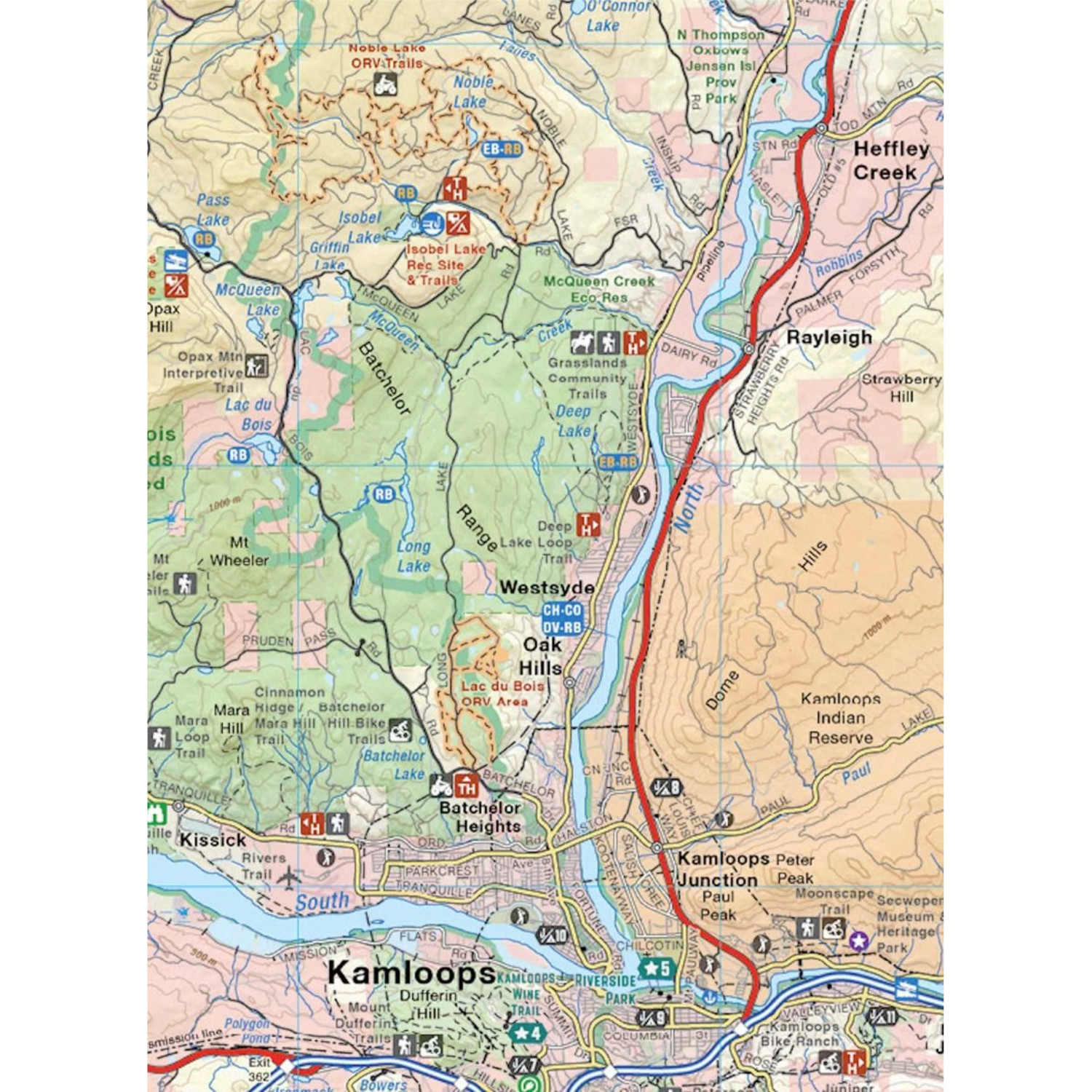 Backroad Mapbooks Fishing Highway 24 BC - True Outdoors