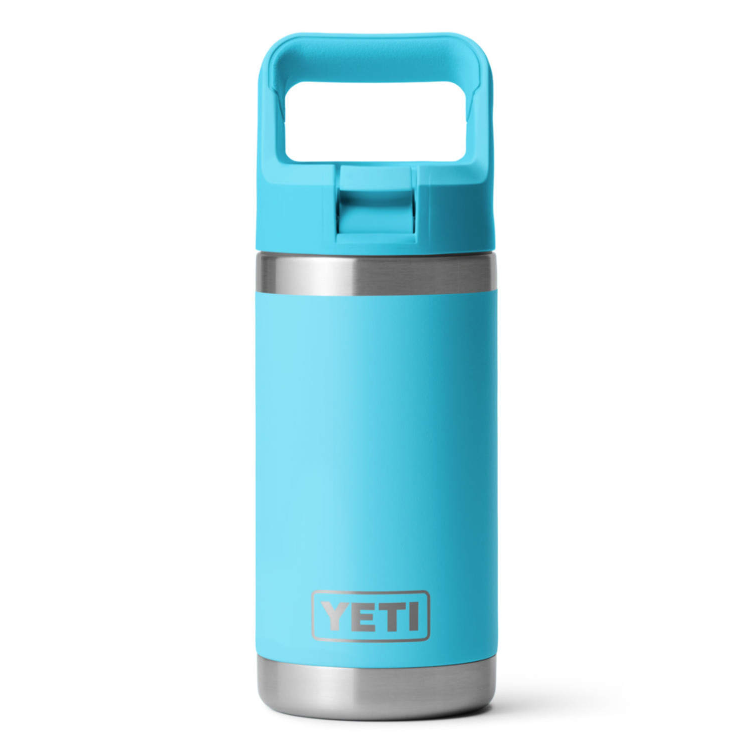 Yeti Rambler Jr 12 Oz 355 mL Kids Water Bottle with Straw Cap 3 W