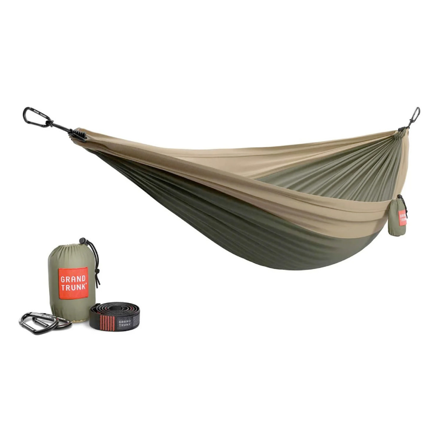 Grand Trunk Double Deluxe Hammock with Straps - True Outdoors