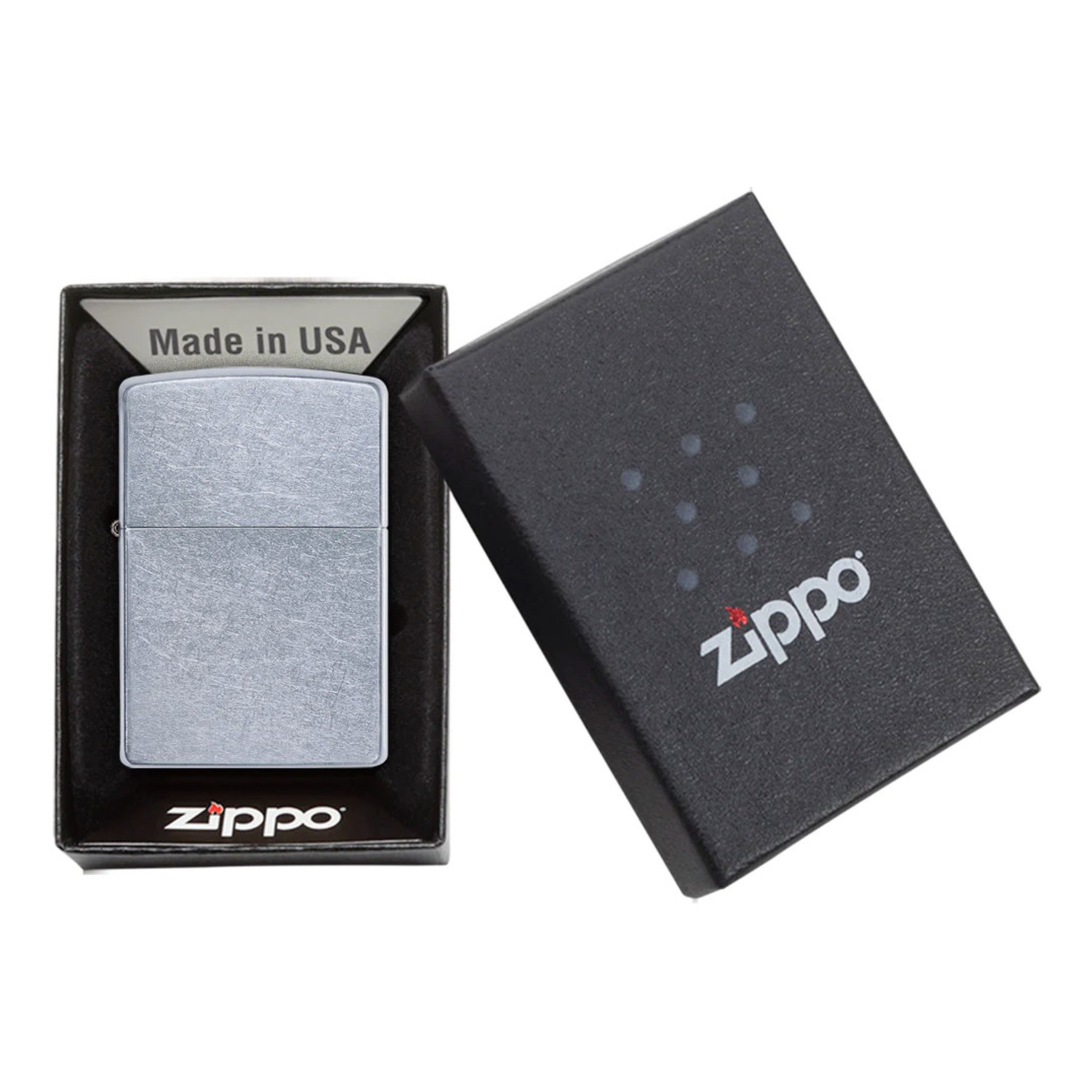 Zippo Windproof Lighter Street Chrome