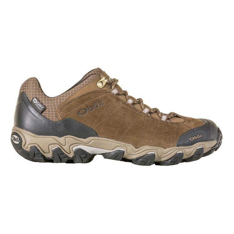 Oboz Men's Bridger Low BDRY (Wide) Waterproof Hiking Shoe True Outdoors