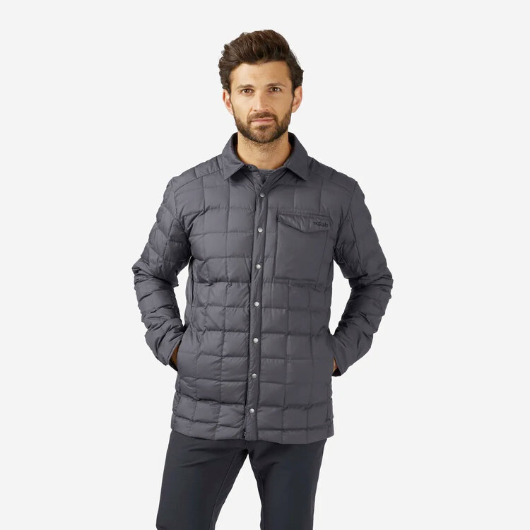 Rab Men's Downtime Down Shirt Jacket (Discontinued) - True Outdoors