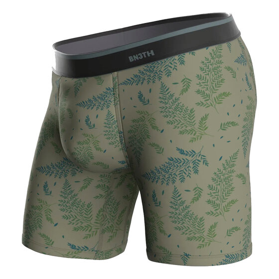 BN3TH Men's Classic Printed Boxer Briefs -Mypakage Pouch Technology, Large