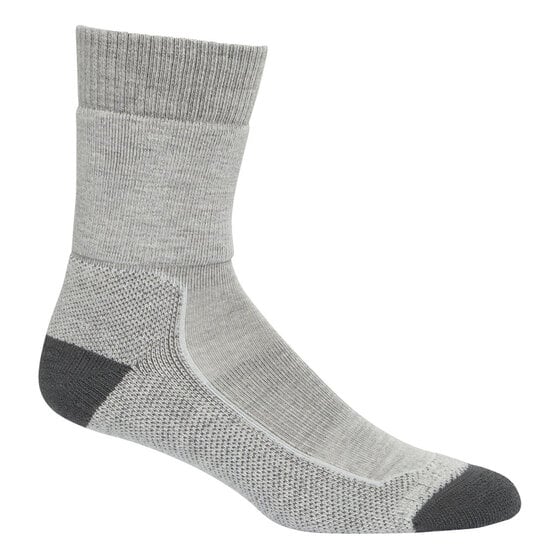 Venture - Cushioned Organic Cotton Mini Crew Socks - White