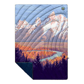 Rumpl Original Puffy 1 Person Blanket Grand Teton National Park