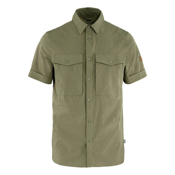 Fjällräven Hemd Övik Twill (Deep Forest/Laurel Green) - Bekleidung für