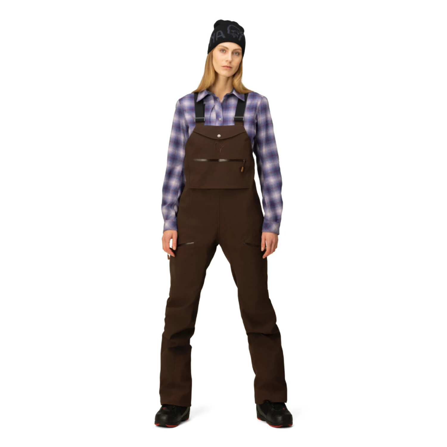 Norrøna Women's tamok Gore-Tex Performance Shell Bib - True Norrøna Women's tamok Gore-Tex Performance Shell Bib - True