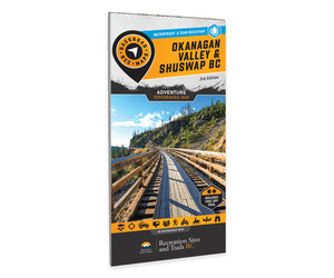Backroad Mapbooks Okanagan Valley Shuswap BC Waterproof