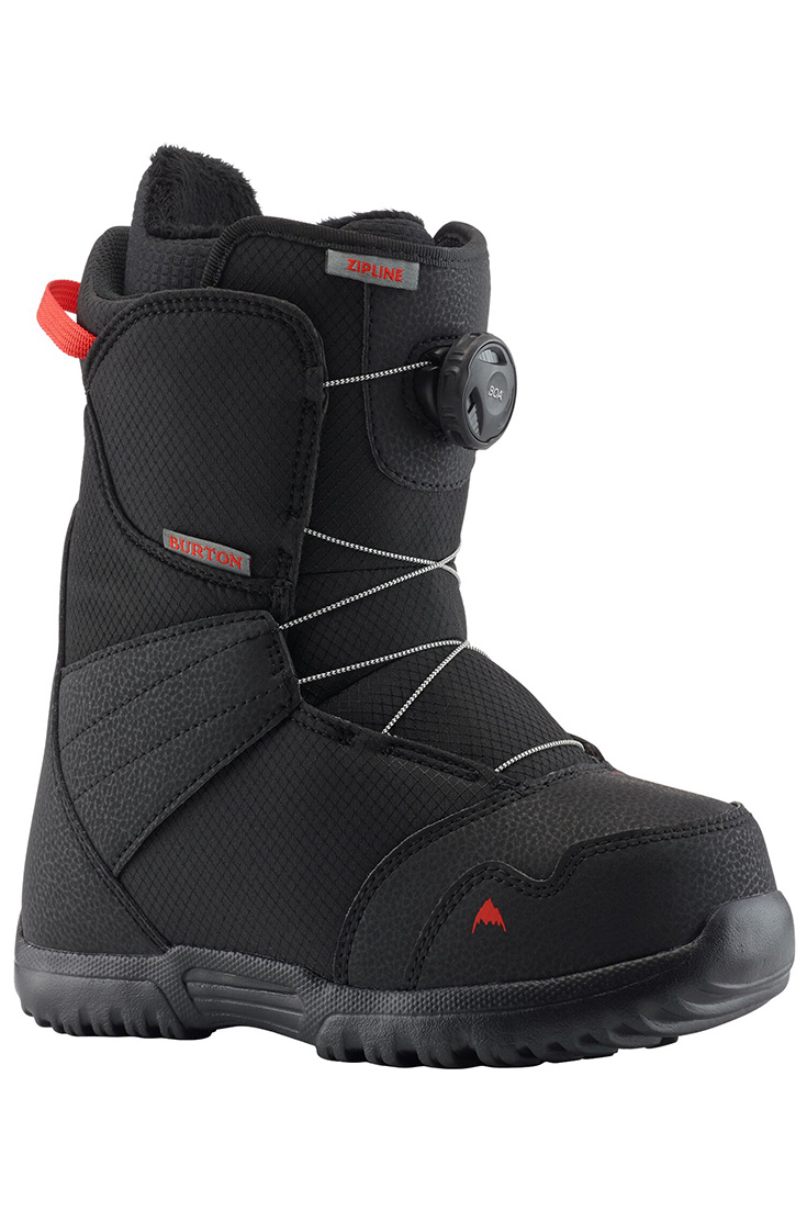 Kids' Zipline BOA® board Boots B/R Burton Youth Zipline BOA Snowboard Boot
