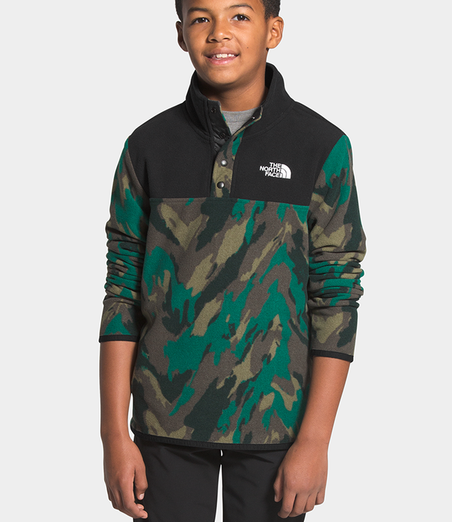 The North Face Youth Glacier 1/4 Snap Pullover - NF0A4TJJ