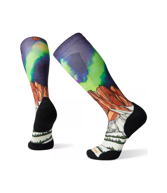 smartwool phd ski light elite pattern socks