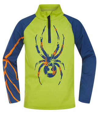 Spyder Mini Boy's Bug Zip T-Neck