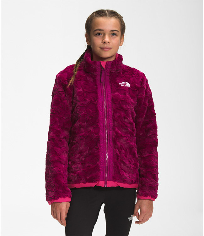 The North Face Girls' Reversible Mossbud Swirl Jacket Past Season