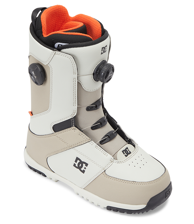 Botas de Snowboard Hombre, Control - Botas de snowboard BOA® para Hombre  white/white/black