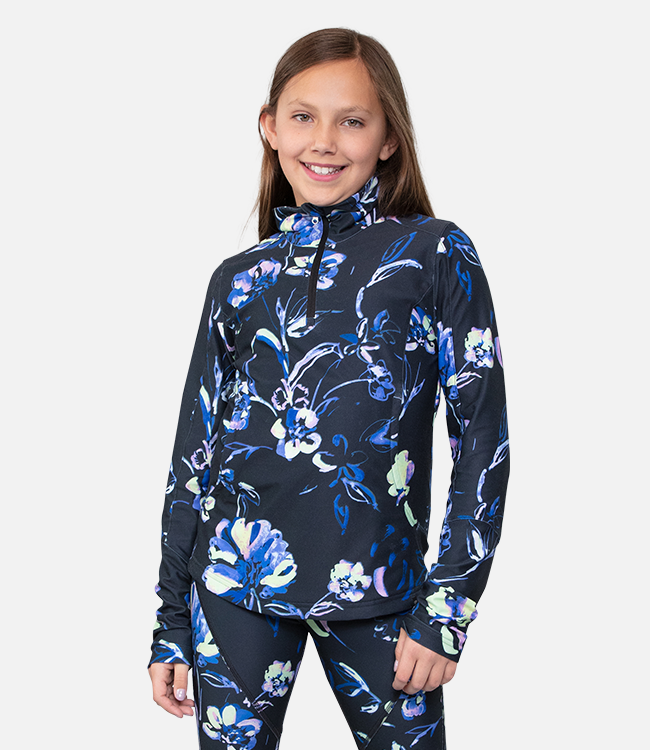 Obermeyer Girl's Clara 1/4 Zip Top