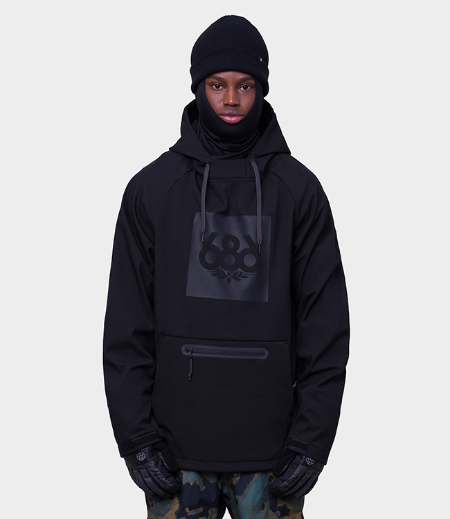 686  ANORAK JACKET BLACK GRID Mサイズ 686 HOME ANORAK JACKET BLACK GRID Mサイズ 686 Men's GORE-TEX