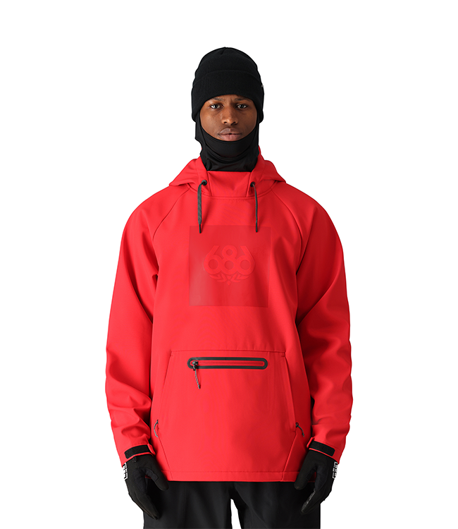 686 Men s Waterproof Hoody True Red M