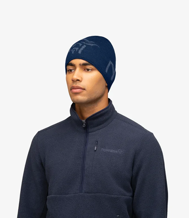 Norrona Men's Merinoull Logo Beanie