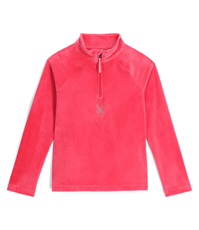 Spyder Girl's Shimmer Bug 1/2 Zip