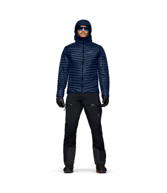 Norrona Men's Tollveggen Down800 Superlight Hood