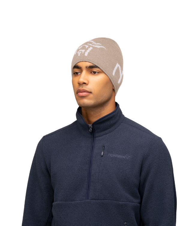 Norrona Men's Merinoull Logo Beanie