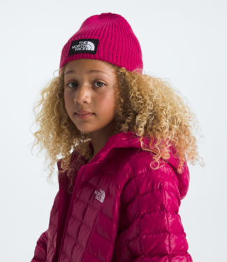 The North Face Kids' Logo Box Cuffed Beanie
