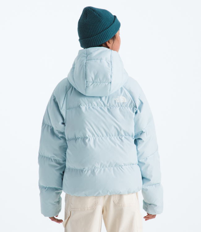 The North Face Girls' Reversible North Down Hooded Jacket
