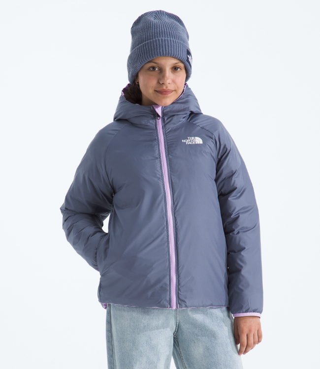 The North Face Girls' Reversible Perrito Hooded Jacket