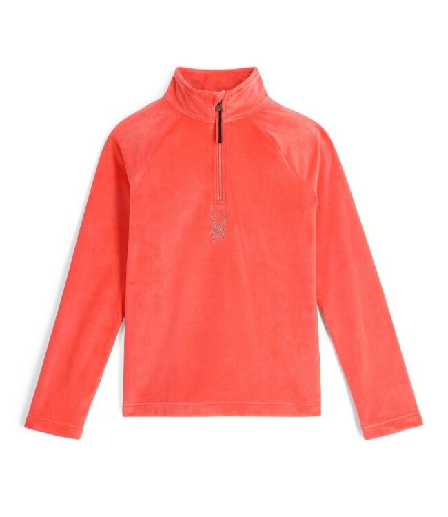 Spyder Girl's Shimmer Bug 1/2 Zip