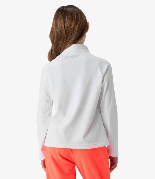 Spyder Girl's Shimmer Bug Zip Neck