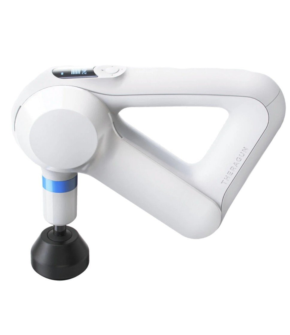 Theragun Elite White, percussive therapy device