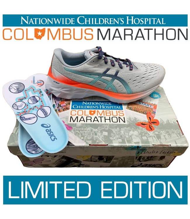 Asics Women S Novablast 2 Columbus Marathon Edition Columbus Running Company Asics Women S Novablast 2 Columbus Marathon Edition Columbus Running Company