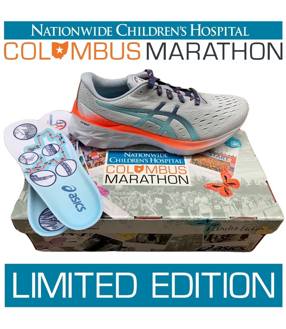 Asics Women S Novablast 2 Columbus Marathon Edition Columbus Running Company