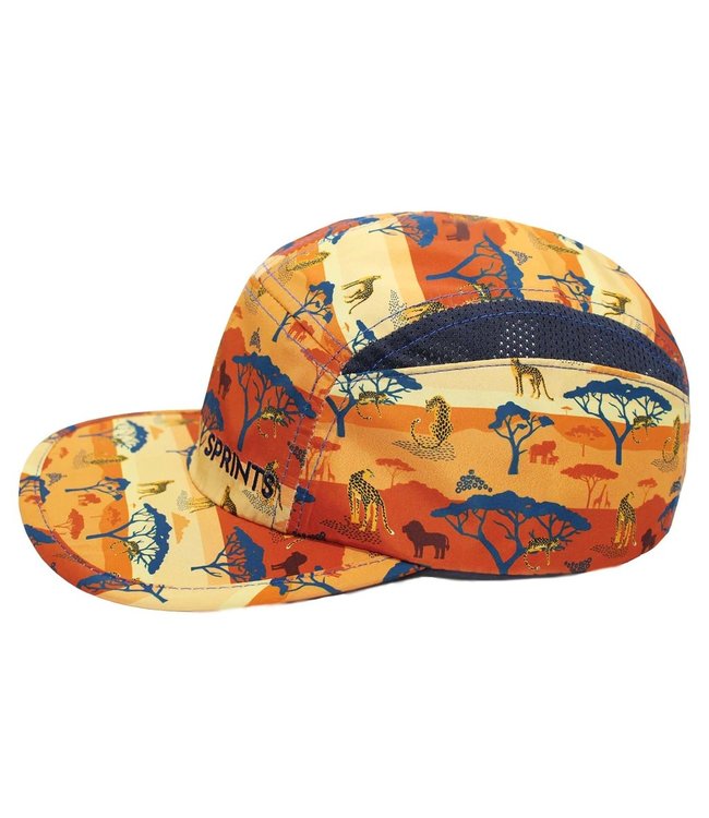 Sprints Unisex Sunset Safari 5Panel Running Hat Columbus Running Company