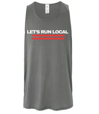 SKY SKY Men's Let's Run Local Ecotech Singlet Tank 2.0