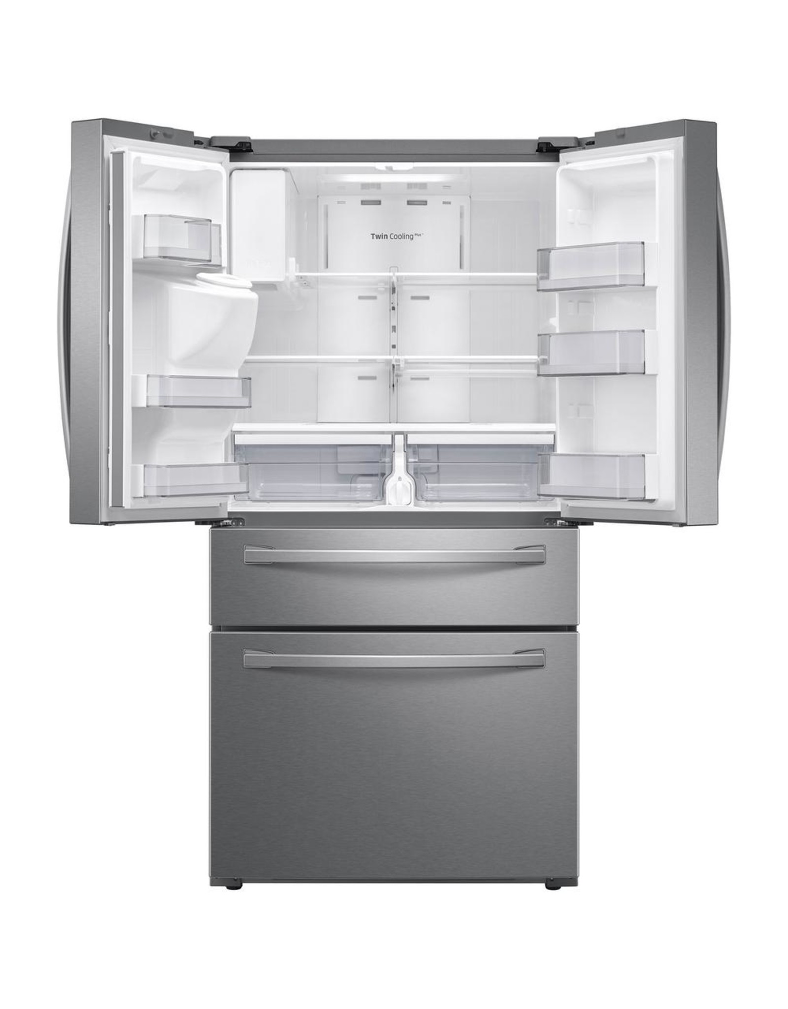 SAMSUNG RF28JBEDBSR Samsung 28 Cu.Ft. Four Door w/ French Door Food Showcase