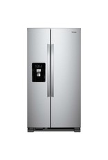 WHIRLPOOL WRS315SDHZ08 25 cu. ft. Side by Side Refrigerator in Fingerprint Resistant Stainless Steel